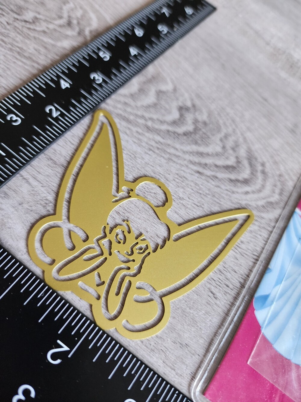 PLAID DISNEY BRASS STENCIL For Embossing & Stenciling TINKER BELL #42